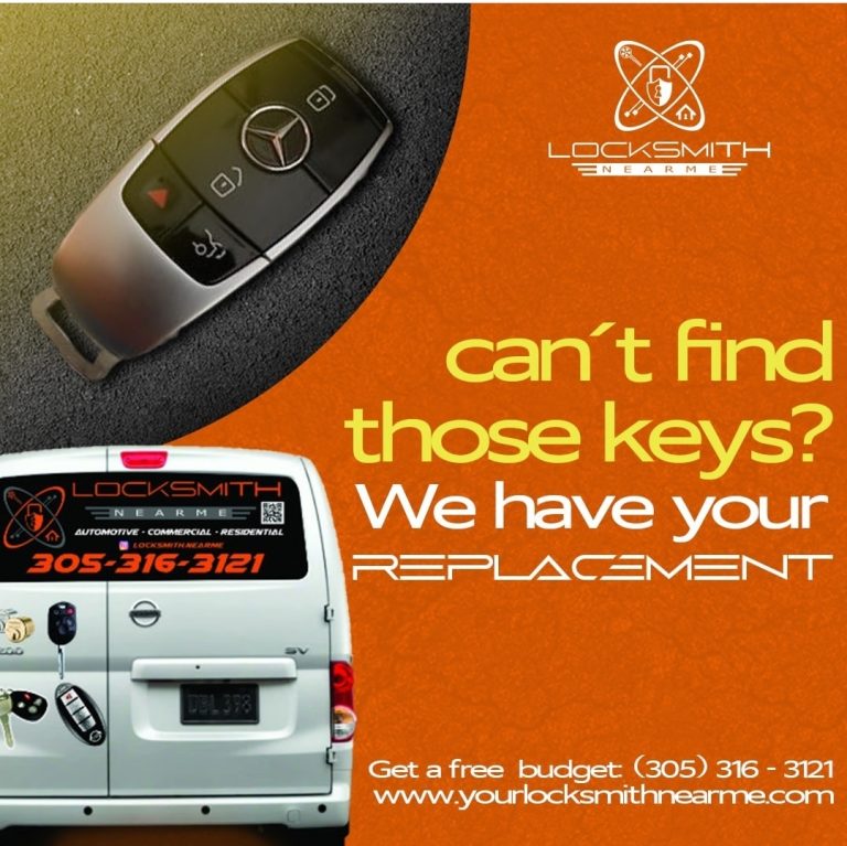 Car Key Duplication Near Me - Locksmith Near Me Miami